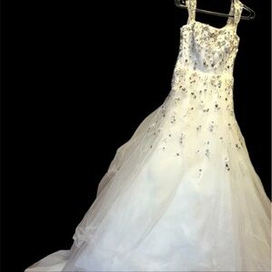 Rivini by Rita Vineris Y2K Style Ivory Tulle Ball  Gown Wedding Dress